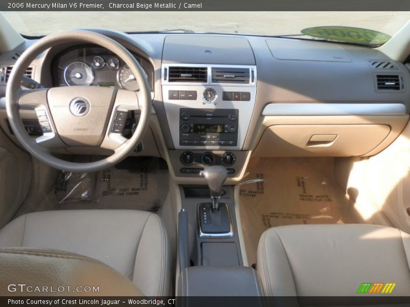 Charcoal Beige Metallic / Camel 2006 Mercury Milan V6 Premier