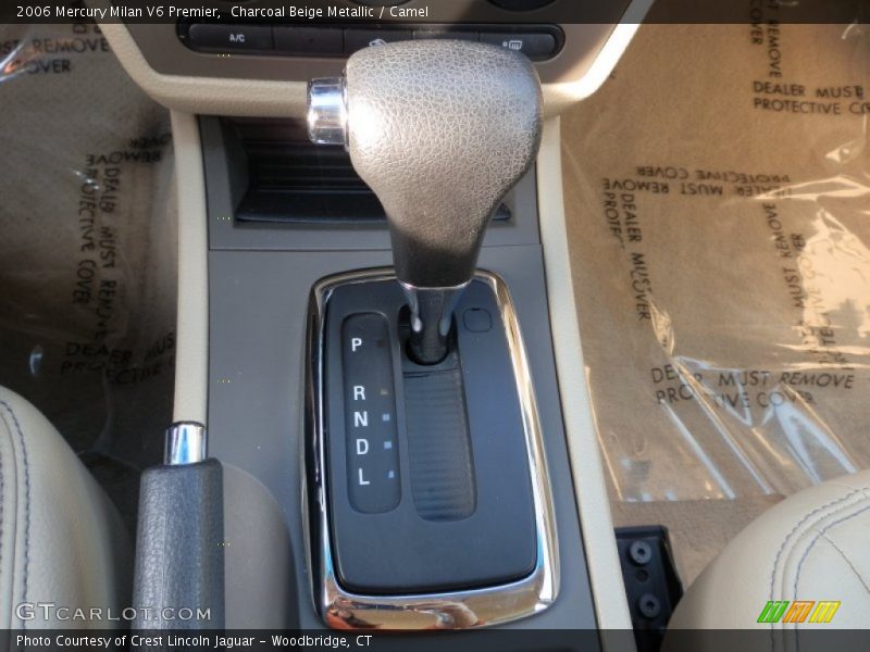 Charcoal Beige Metallic / Camel 2006 Mercury Milan V6 Premier