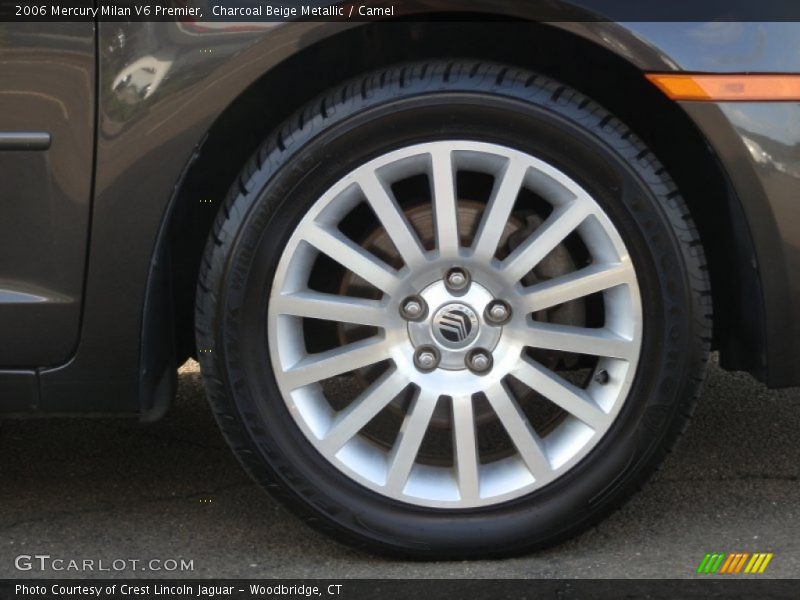 Charcoal Beige Metallic / Camel 2006 Mercury Milan V6 Premier