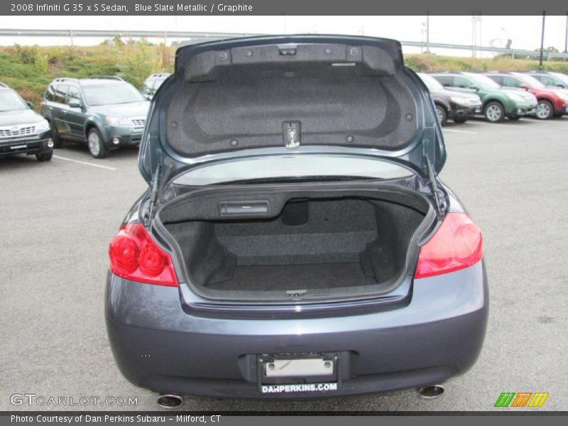 Blue Slate Metallic / Graphite 2008 Infiniti G 35 x S Sedan