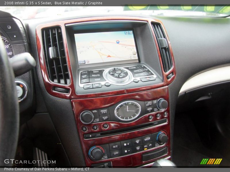 Blue Slate Metallic / Graphite 2008 Infiniti G 35 x S Sedan