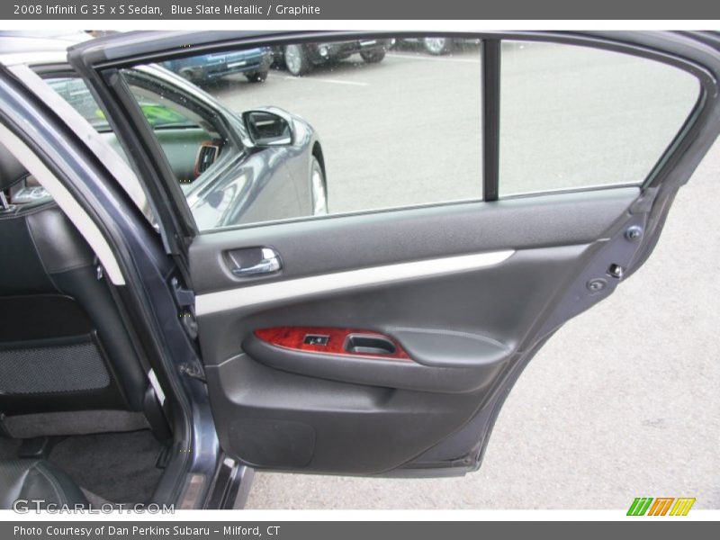 Blue Slate Metallic / Graphite 2008 Infiniti G 35 x S Sedan