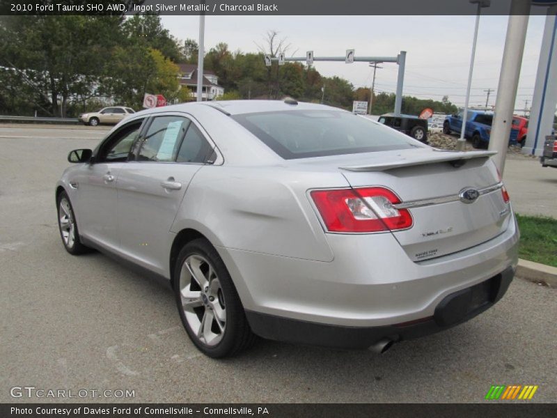 Ingot Silver Metallic / Charcoal Black 2010 Ford Taurus SHO AWD