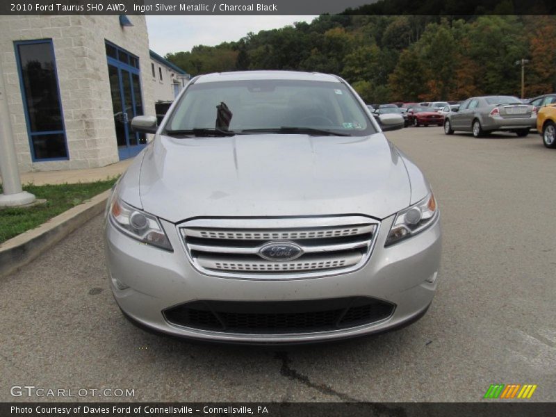 Ingot Silver Metallic / Charcoal Black 2010 Ford Taurus SHO AWD