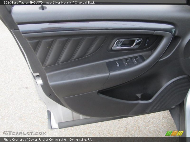 Ingot Silver Metallic / Charcoal Black 2010 Ford Taurus SHO AWD