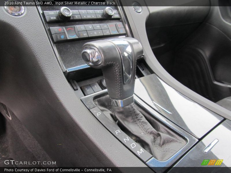 Ingot Silver Metallic / Charcoal Black 2010 Ford Taurus SHO AWD