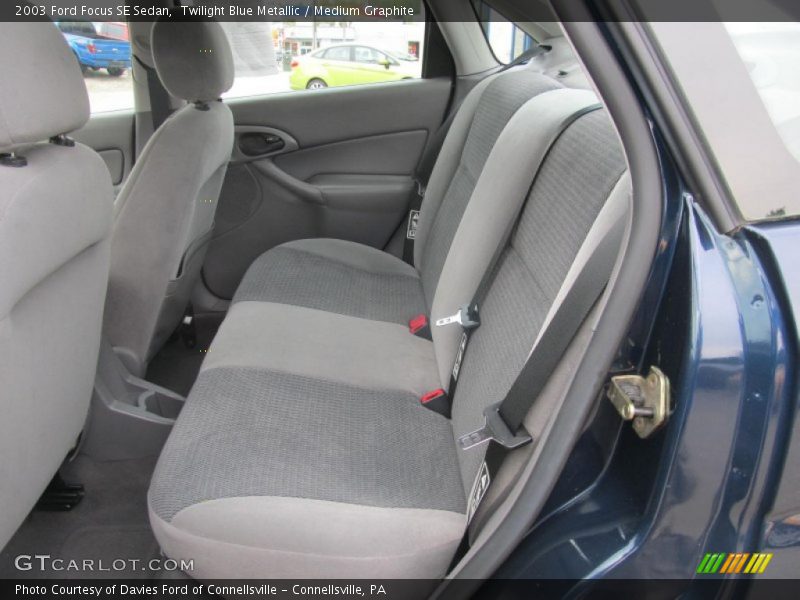 Twilight Blue Metallic / Medium Graphite 2003 Ford Focus SE Sedan
