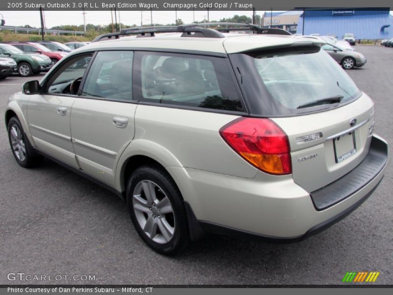 Champagne Gold Opal / Taupe 2005 Subaru Outback 3.0 R L.L. Bean Edition Wagon