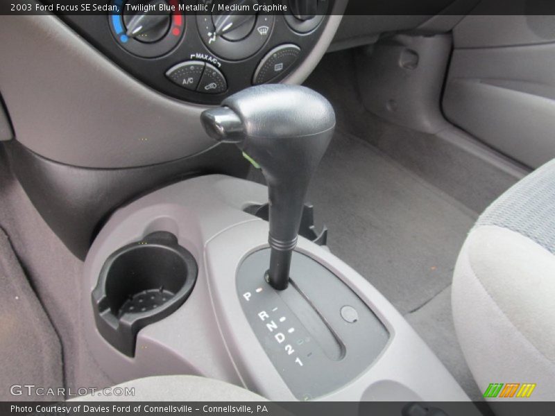 Twilight Blue Metallic / Medium Graphite 2003 Ford Focus SE Sedan