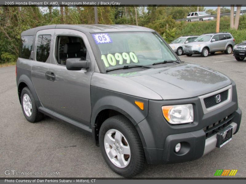 Magnesium Metallic / Black/Gray 2005 Honda Element EX AWD
