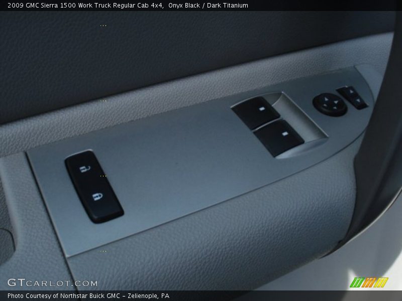 Onyx Black / Dark Titanium 2009 GMC Sierra 1500 Work Truck Regular Cab 4x4