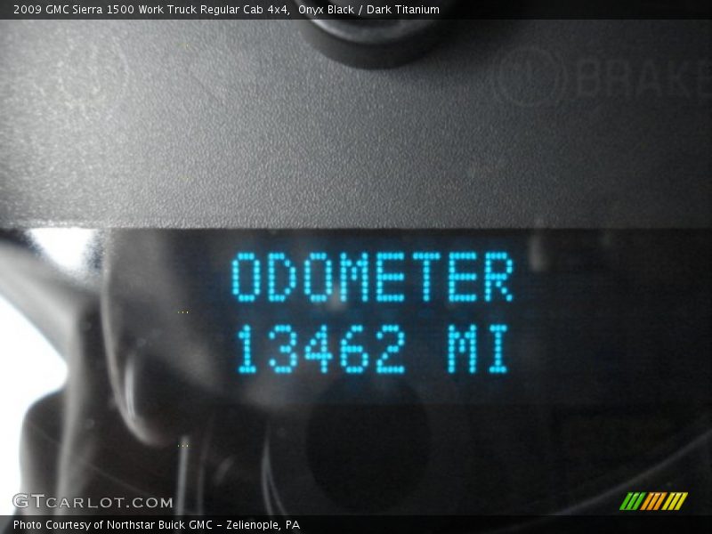 Onyx Black / Dark Titanium 2009 GMC Sierra 1500 Work Truck Regular Cab 4x4