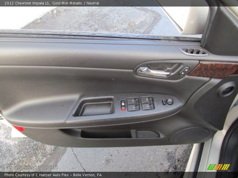 Gold Mist Metallic / Neutral 2012 Chevrolet Impala LS