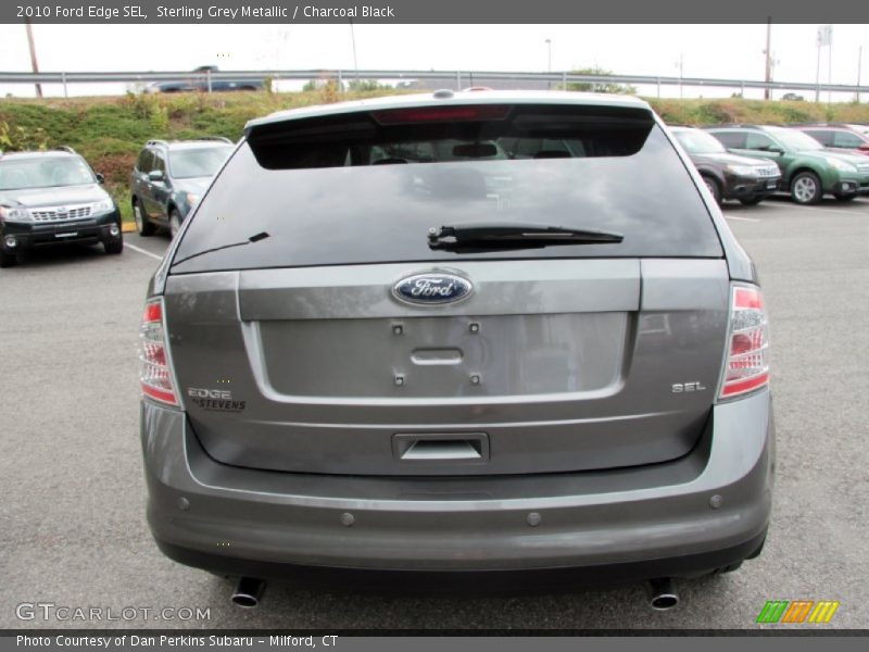 Sterling Grey Metallic / Charcoal Black 2010 Ford Edge SEL