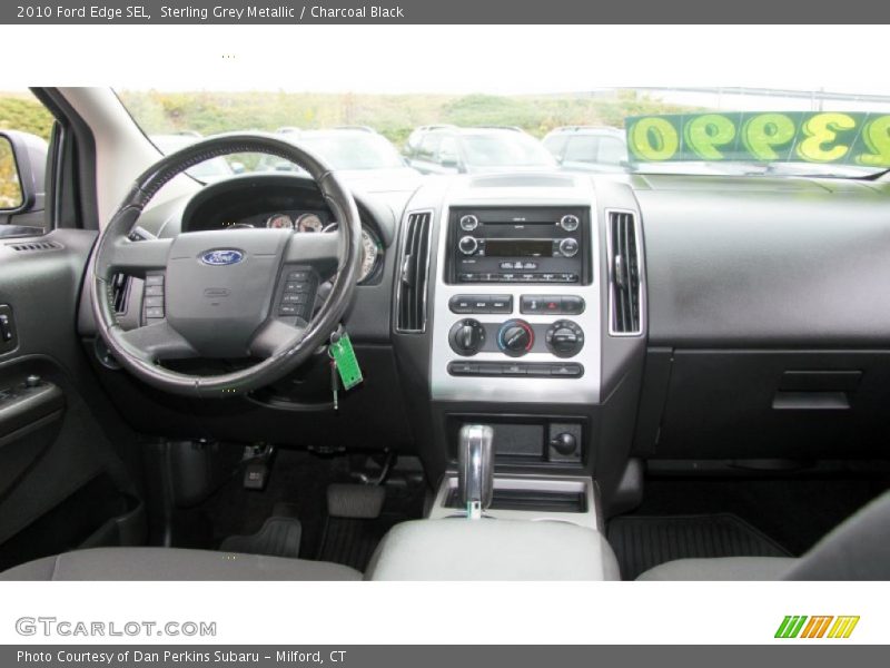 Sterling Grey Metallic / Charcoal Black 2010 Ford Edge SEL