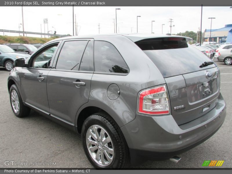 Sterling Grey Metallic / Charcoal Black 2010 Ford Edge SEL