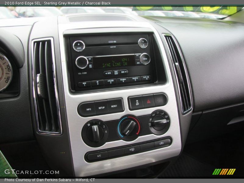 Sterling Grey Metallic / Charcoal Black 2010 Ford Edge SEL