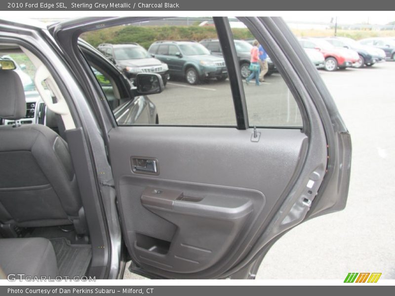 Sterling Grey Metallic / Charcoal Black 2010 Ford Edge SEL