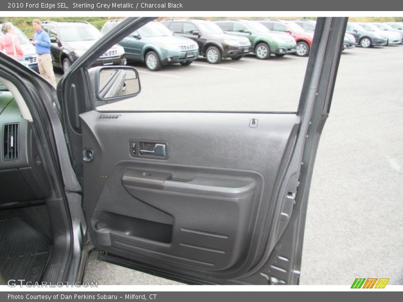 Sterling Grey Metallic / Charcoal Black 2010 Ford Edge SEL