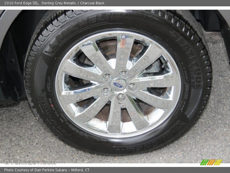 Sterling Grey Metallic / Charcoal Black 2010 Ford Edge SEL