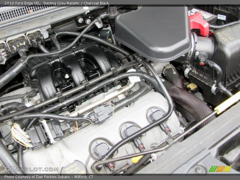 Sterling Grey Metallic / Charcoal Black 2010 Ford Edge SEL