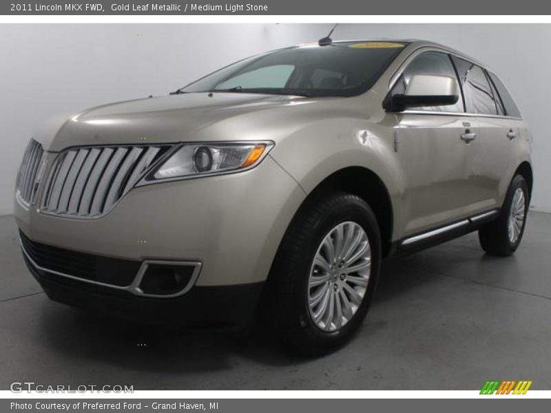 Gold Leaf Metallic / Medium Light Stone 2011 Lincoln MKX FWD