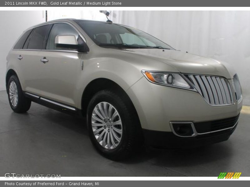 Gold Leaf Metallic / Medium Light Stone 2011 Lincoln MKX FWD