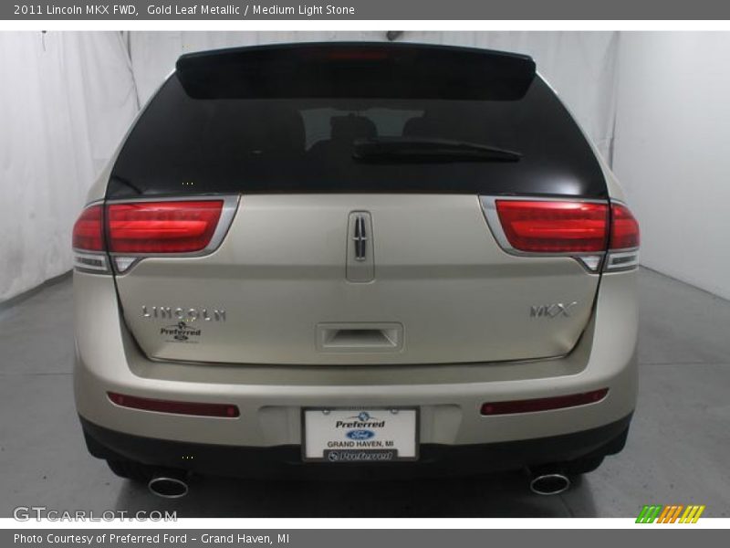 Gold Leaf Metallic / Medium Light Stone 2011 Lincoln MKX FWD