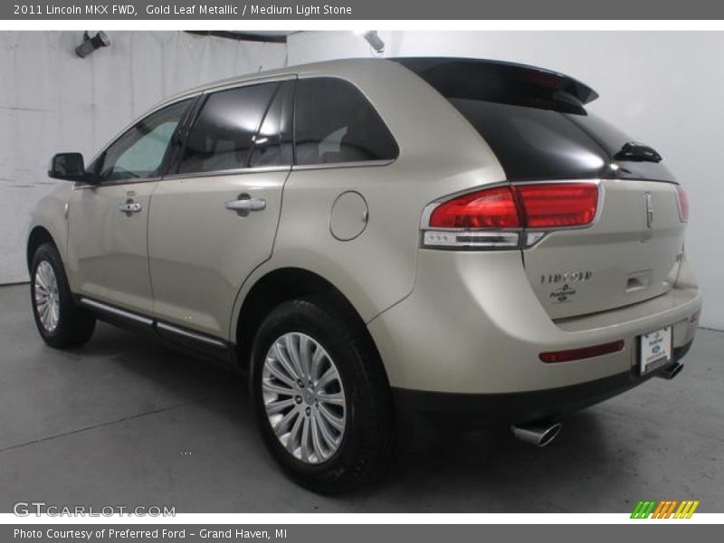 Gold Leaf Metallic / Medium Light Stone 2011 Lincoln MKX FWD