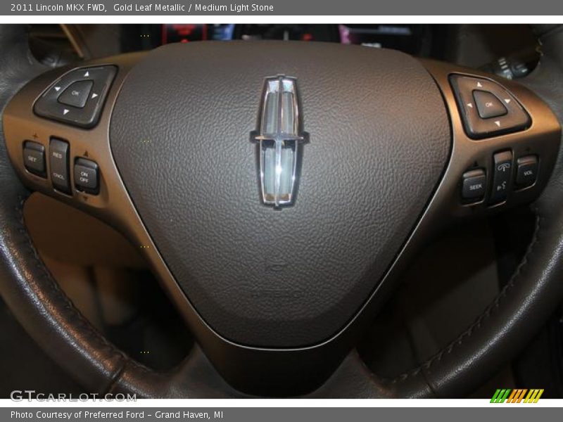 Gold Leaf Metallic / Medium Light Stone 2011 Lincoln MKX FWD