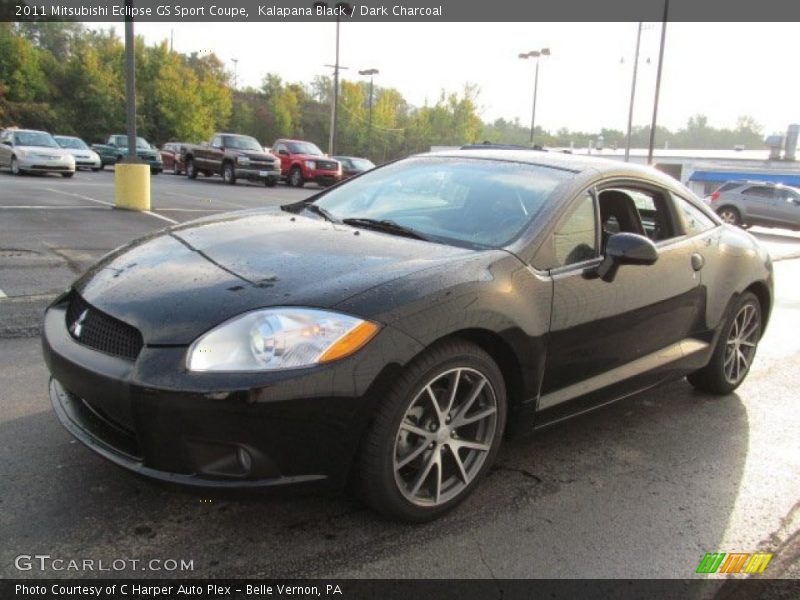 Kalapana Black / Dark Charcoal 2011 Mitsubishi Eclipse GS Sport Coupe