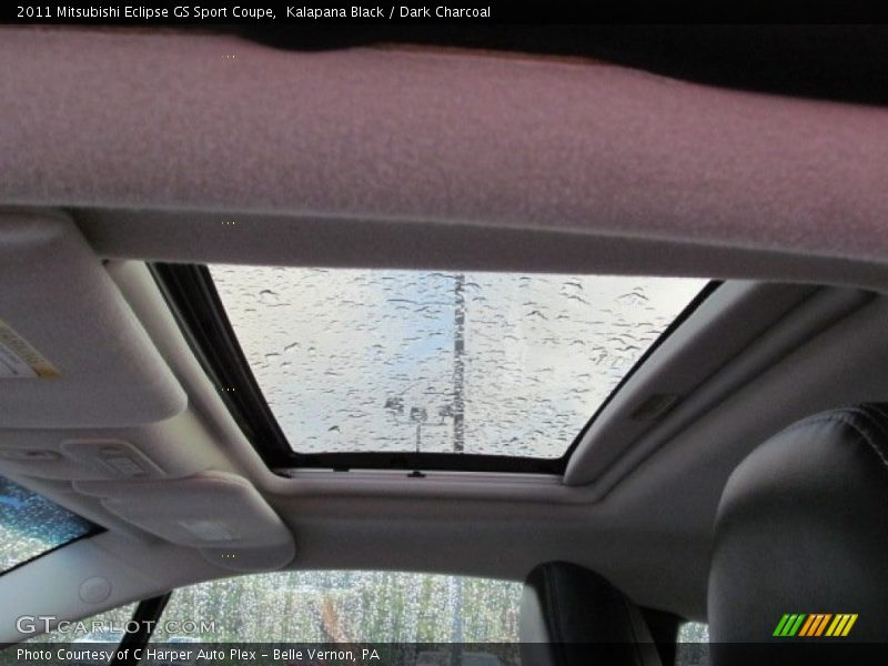 Kalapana Black / Dark Charcoal 2011 Mitsubishi Eclipse GS Sport Coupe