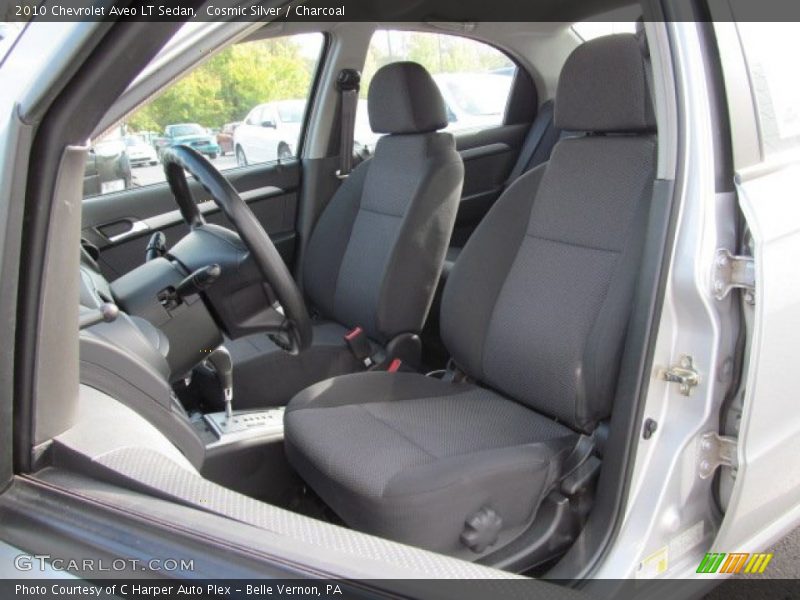 Cosmic Silver / Charcoal 2010 Chevrolet Aveo LT Sedan