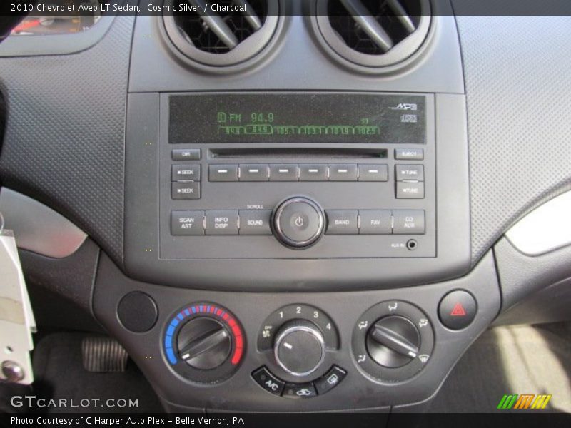 Cosmic Silver / Charcoal 2010 Chevrolet Aveo LT Sedan