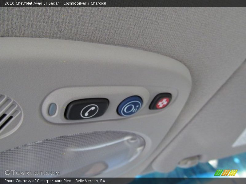Cosmic Silver / Charcoal 2010 Chevrolet Aveo LT Sedan