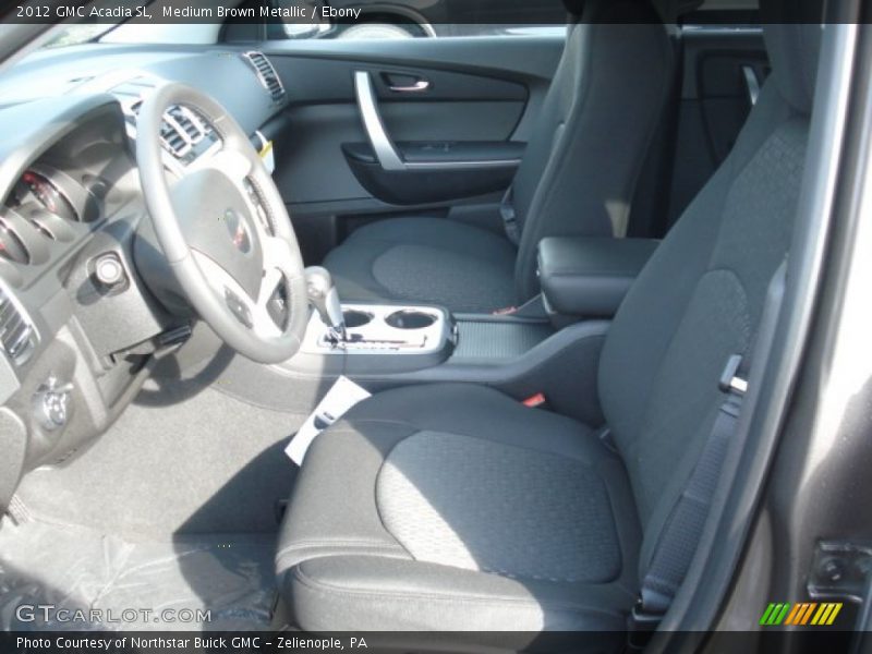Medium Brown Metallic / Ebony 2012 GMC Acadia SL