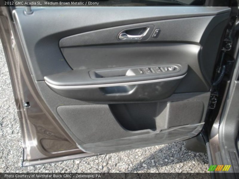 Medium Brown Metallic / Ebony 2012 GMC Acadia SL