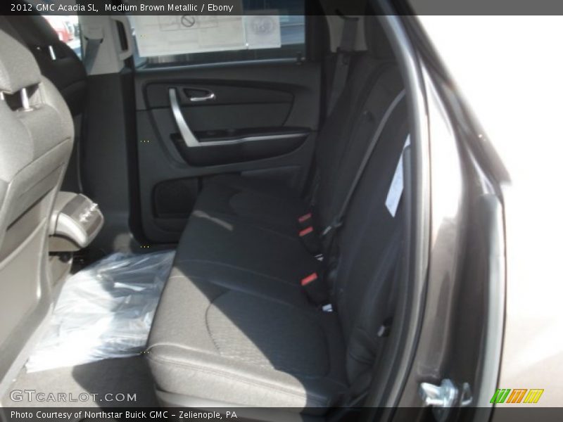Medium Brown Metallic / Ebony 2012 GMC Acadia SL