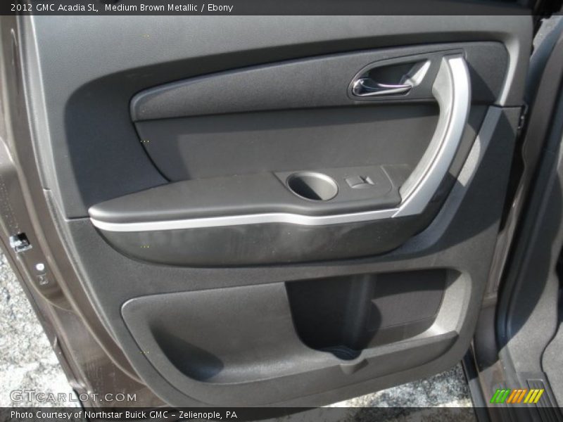 Medium Brown Metallic / Ebony 2012 GMC Acadia SL