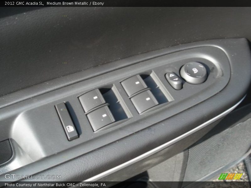 Medium Brown Metallic / Ebony 2012 GMC Acadia SL