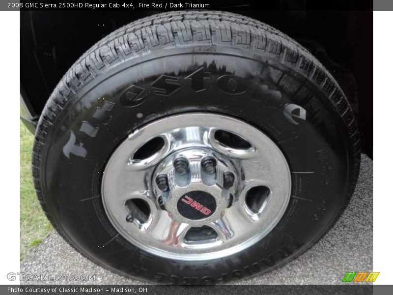  2008 Sierra 2500HD Regular Cab 4x4 Wheel