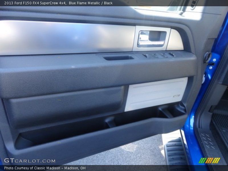 Blue Flame Metallic / Black 2013 Ford F150 FX4 SuperCrew 4x4