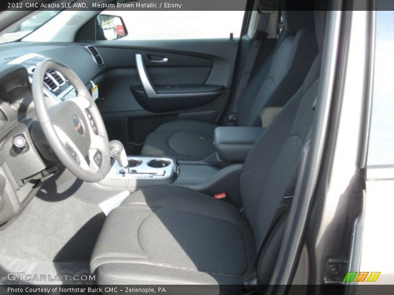 Medium Brown Metallic / Ebony 2012 GMC Acadia SLE AWD