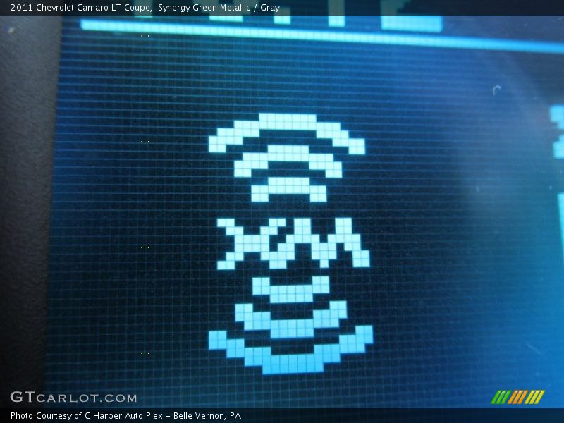 Synergy Green Metallic / Gray 2011 Chevrolet Camaro LT Coupe