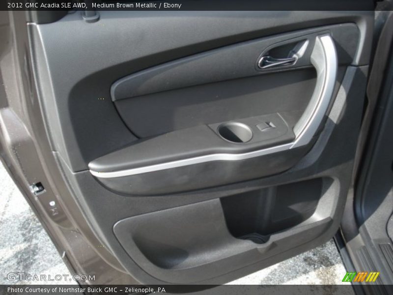 Medium Brown Metallic / Ebony 2012 GMC Acadia SLE AWD