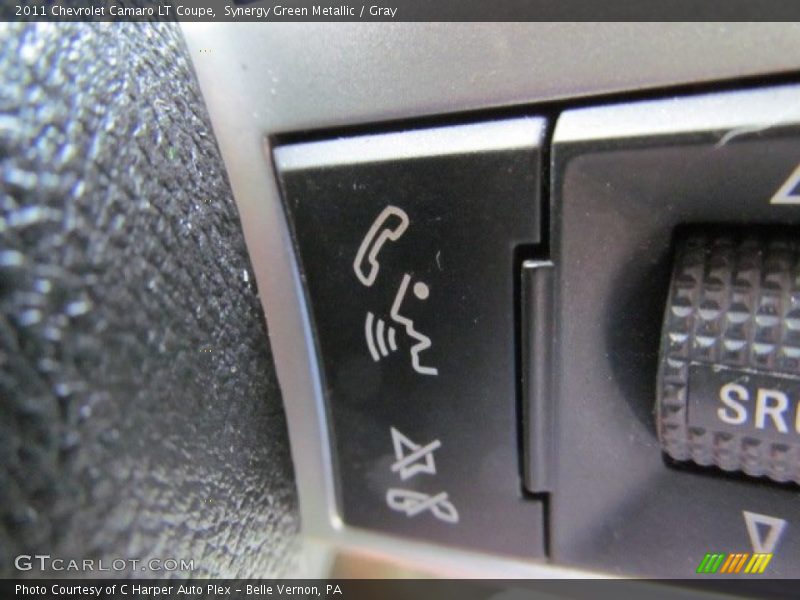 Synergy Green Metallic / Gray 2011 Chevrolet Camaro LT Coupe
