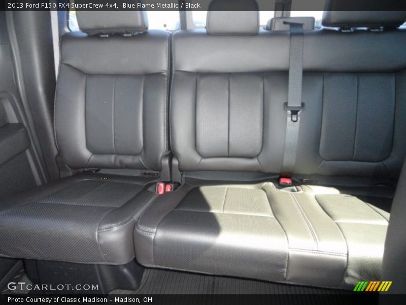 Rear Seat of 2013 F150 FX4 SuperCrew 4x4