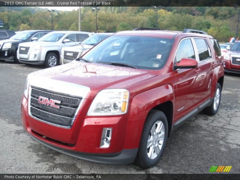 Front 3/4 View of 2013 Terrain SLE AWD