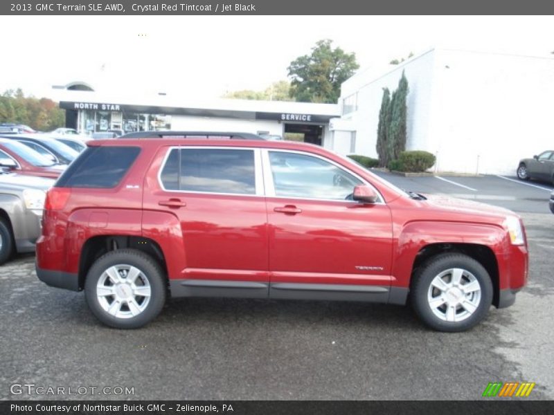 Crystal Red Tintcoat / Jet Black 2013 GMC Terrain SLE AWD