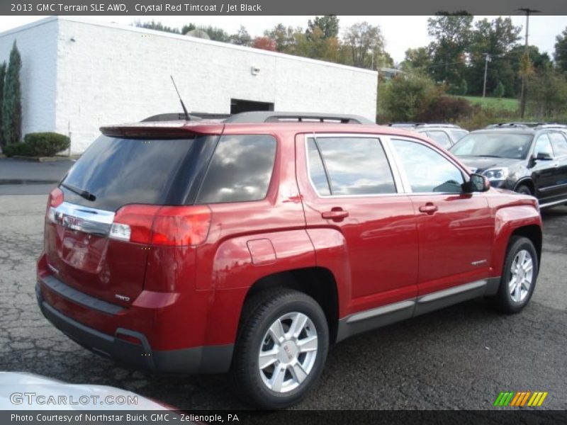 Crystal Red Tintcoat / Jet Black 2013 GMC Terrain SLE AWD